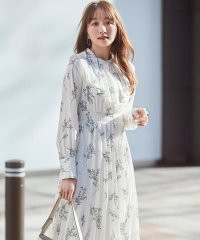 NATURAL BEAUTY BASIC/スージーフラワープリントワンピース　24SS/505852563