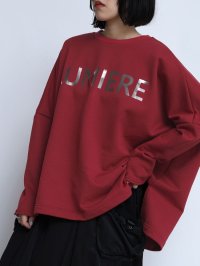 LASUD/ラシュッド LASUD 箔ロゴオーバースウェット/505857090