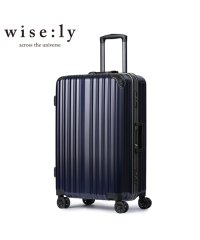 wise:ly/ワイズリー スーツケース Mサイズ 60L 軽量 中型 フレームタイプ キャスターストッパー キャリーケース wise:ly wisely 338－2081/505857195