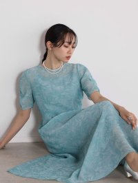petirobe/プチローブ petirobe ジャガードエプロンドレス/505857217