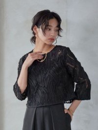 petirobe/プチローブ petirobe ニュアンスモチーフブラウスセットアップ/505857218