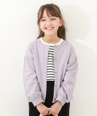 devirock/2WAY カラーカーディガン 子供服 キッズ 女の子 トップス カーディガン /505132044