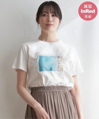 ikka/【雑誌InRed5月号掲載】ロゴフォトプリントT/505773591