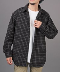 LUXSTYLE/先染めチェック柄ネルシャツ/長袖シャツ メンズ チェックシャツ ネルシャツ チェック柄 メンズシャツ/505857330