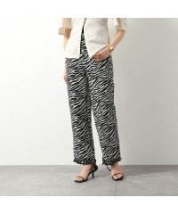 GHOSPELL/GHOSPELL ワイドパンツ Stevie Zebra Trousers ビーズ/505857625