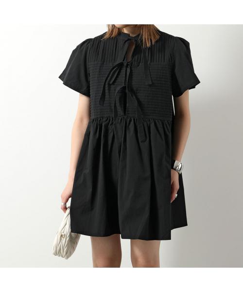 GHOSPELL ワンピース Dillon Tie Front Mini Dress リボン(505857693