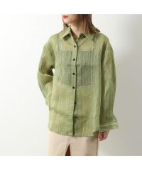 GHOSPELL/GHOSPELL シャツ Della Oversized Shirt 長袖 シアー/505857914