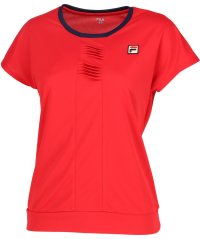 FILA（ZETT Ladies）/【テニス】前タック ラウンドネックシャツ レディース/505856461