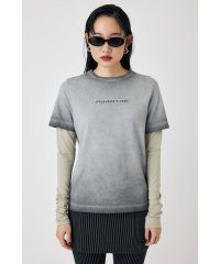 moussy/LAYERED LIKE EMBROIDERY LS Tシャツ/505859028