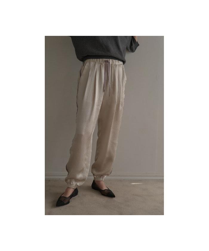 MANOF/マノフ/SIDE LINE SPORTS SATIN PANTS(505859115