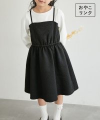 ROPE' PICNIC　KIDS/【親子リンク】カットドッキングジャガードワンピース/505859560