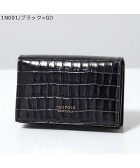 TOM FORD/TOM FORD カードケース Y0277 LCL239 名刺入れ クロコダイル/505859628