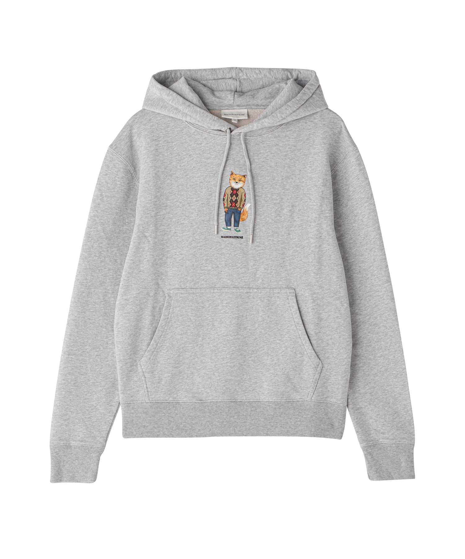 【関税込み】Maison Kitsune グレー バーシティ フーディ 関税込み】Maison Kitsune グレー バーシティ フーディ MAISON