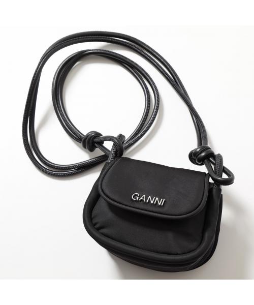 セール】GANNI ショルダーバッグ Knot Mini Flap Over ミニ セール】GANNI ショルダーバッグ Knot Mini Flap Over ミニ