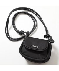 GANNI/GANNI ショルダーバッグ Knot Mini Flap Over ミニバッグ/505860502