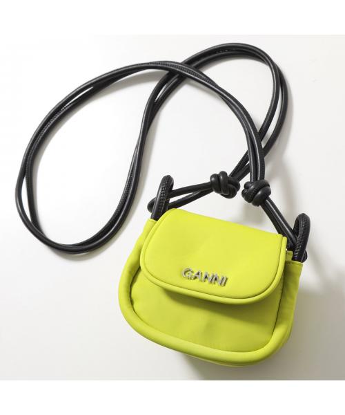 セール】GANNI ショルダーバッグ Knot Mini Flap Over ミニ セール】GANNI ショルダーバッグ Knot Mini Flap Over ミニ
