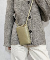UNGRID bag/アングリッド Ungrid 本革 スマートショルダーウォレット お財布機能付きマルチ ミニショルダーバッグ/505231699