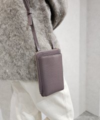 UNGRID bag/本革　スマートショルダーウォレット　お財布機能付きマルチ　ミニショルダーバッグ/505231699