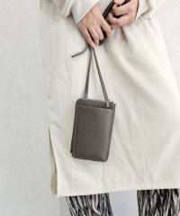 UNGRID bag/本革　スマートショルダーウォレット　お財布機能付きマルチ　ミニショルダーバッグ/505231699