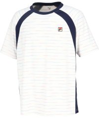 FILA（ZETT Mens）/【テニス】レインボーボーダー クルーネックシャツ メンズ/505856436