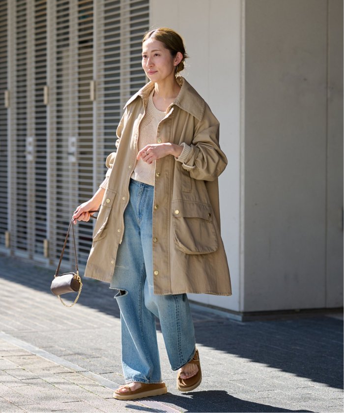 BARBOUR/バブアー】別注OVER SIZE BEAUFORT BIG COLLAR BARBOUR/バブアー】別注OVER SIZE BEAUFORT BIG COLLAR