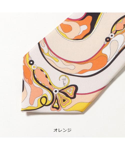 セール】EMILIO PUCCI ネクタイ JI784 シルク プッチ柄 セール】EMILIO PUCCI ネクタイ JI784 シルク プッチ柄