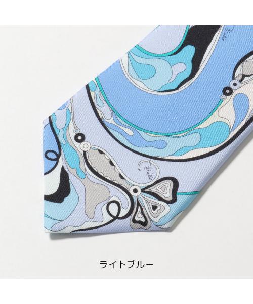 セール】EMILIO PUCCI ネクタイ JI784 シルク プッチ柄 セール】EMILIO PUCCI ネクタイ JI784 シルク プッチ柄