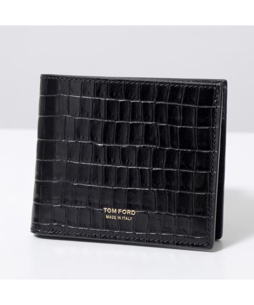 TOM FORD トムフォード 2つ折り財布 クロコ TOM FORD トムフォード 2つ折り財布 クロコ