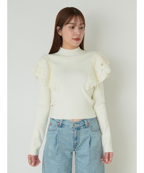 ジャガードドッキングニットTOPS(505862274) | スナイデル(SNIDEL) - d ...