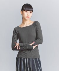 BEAUTY&YOUTH UNITED ARROWS/コットンブレンド ベア天竺 オフショルダー カットソー/505847631