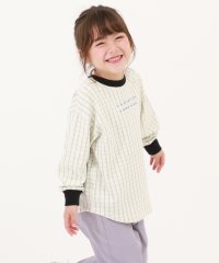 devirock/【つむぱぱコラボ】適当に着られる 表裏も前後もない 長袖Tシャツ 子供服 キッズ ベビー 男の子 女の子 トップス 長袖Tシャツ ロンT /505852797