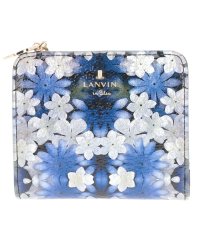 LANVIN en Bleu(BAG)/ブルフルール Lファスナー二つ折り財布/505857384