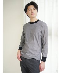 TAKA-Q/【DRESS T－SHIRT】綿ストレッチ クルーネック長袖Tシャツ メンズ Tシャツ カットソー カジュアル インナー ビジネス ギフト プレゼント/505863176