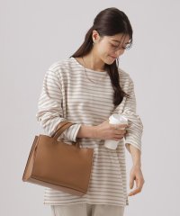 SHOO・LA・RUE/【体型カバー/SHOO WARM】裏起毛リップルゆるトップス/505863616