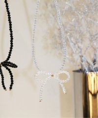 U by Spick&Span/≪追加≫Beads Ribbon Choker/505863826