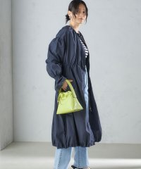 SHIPS WOMEN/〈撥水加工/手洗い可能〉裾 ドロスト ノーカラー ロング コート 24SS ◇/505864018