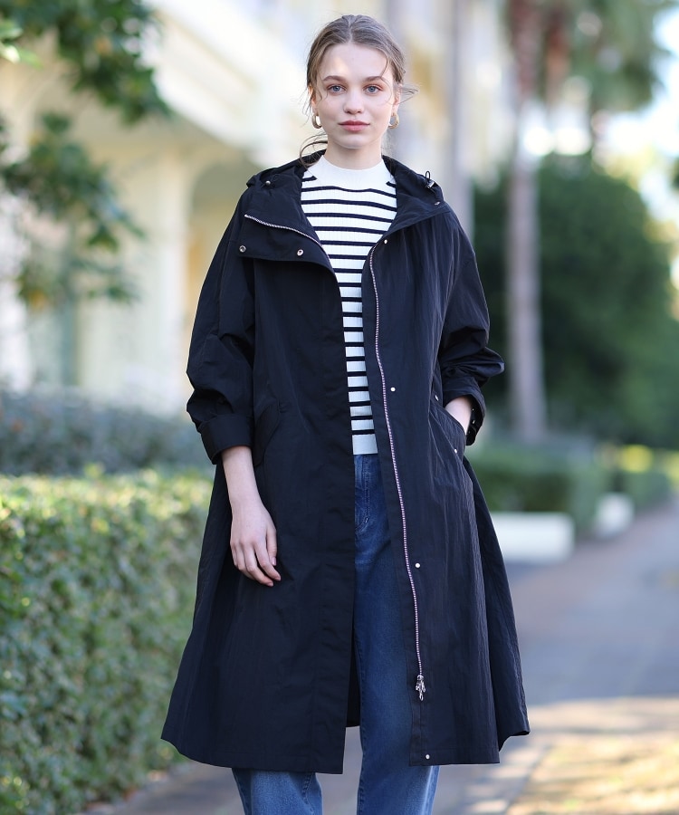 OLD ENGLAND ダッフルコート ウール 本革 ネイビー 甲高 36【美品】 OLD ENGLAND ダッフルコート ウール 本革 ネイビー 甲高 36【美品】