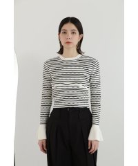 JILL STUART/バストパイピングリブニット/505863136