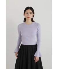 JILL STUART/バストパイピングリブニット/505863136