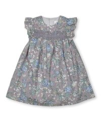 BeBe Petits Pois Vert/花柄スモッキングワンピース(95~150cm)/505869622