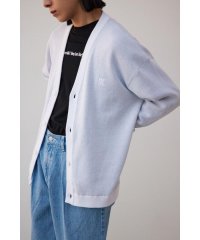 AZUL by moussy/バックロゴジャガードカーディガン/505869727