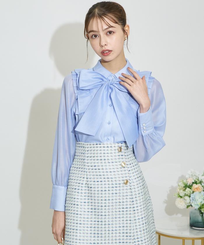 希少 PLEATS PLEASE,×Terry Johnson プリーツブラウス レディース