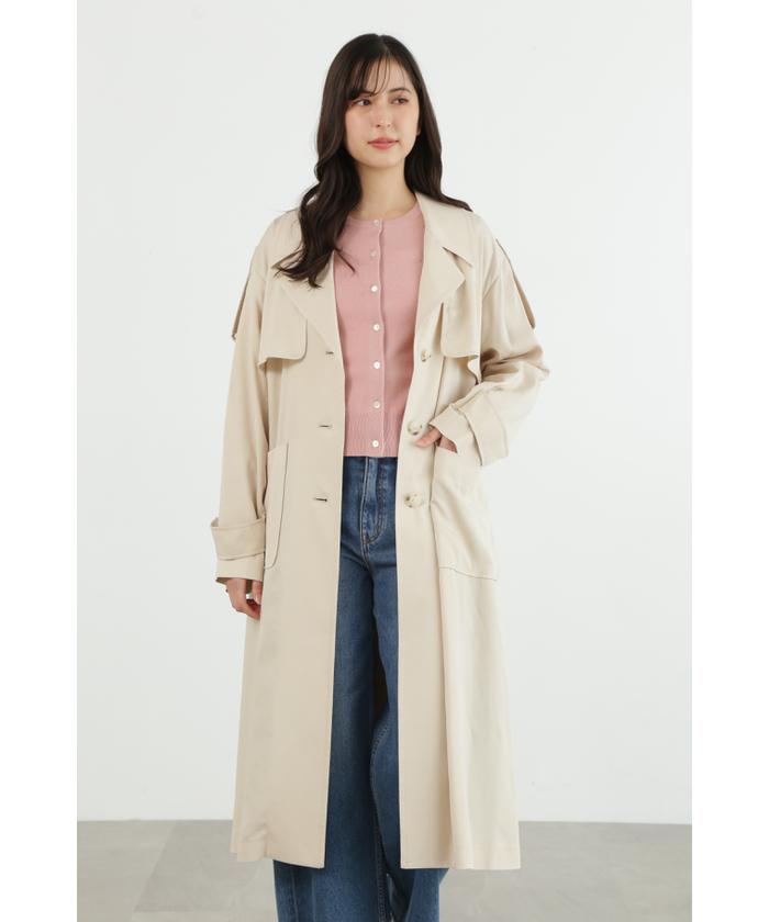 セール 30%OFF】レポリス Re:poris #dress coat(507091265) | Re