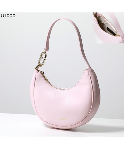 FURLA ハンドバッグ チャーム 購入証明書 スウェード 型押し 本