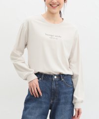 Honeys/きれいめロゴＴシャツ/505870810