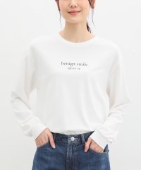 Honeys/きれいめロゴＴシャツ/505870810