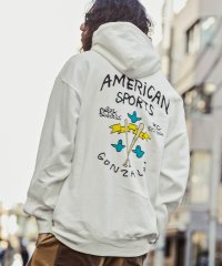 Mark Gonzales/マークゴンザレス MARK GONZALES ARTWORK COLLECTION バックプリントプルパーカー/3type/5colors/505871787