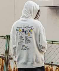 Mark Gonzales/MARK GONZALES ARTWORK COLLECTION(マーク ゴンザレス)バックプリントプルパーカー/3type/5colors/505871787