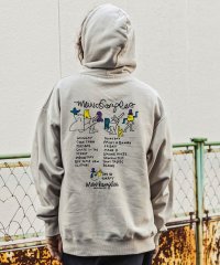 Mark Gonzales/MARK GONZALES ARTWORK COLLECTION(マーク ゴンザレス)バックプリントプルパーカー/3type/5colors/505871787