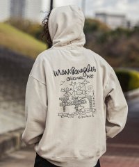 Mark Gonzales/MARK GONZALES ARTWORK COLLECTION(マーク ゴンザレス)バックプリントプルパーカー/2type/5colors/505871788